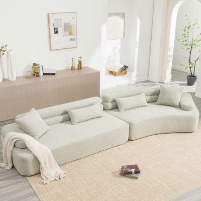 Unique Modeling Upholstered Sleeper Sofa Bed