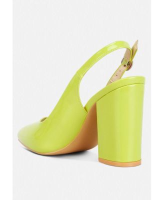 Womens Dalaney Slingback High Block Sandals