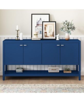  Functional Entryway Console Table with Ample Storage,Suitable for Study,Entrance and Living Room