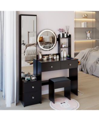 LED Mirror Vanity Set