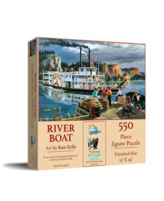 Riverboat 550 piece Jigsaw Puzzle for Adults