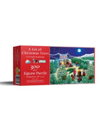A Lot of Christmas Trees 300 piece Jigsaw Puzzle for Adults Christmas