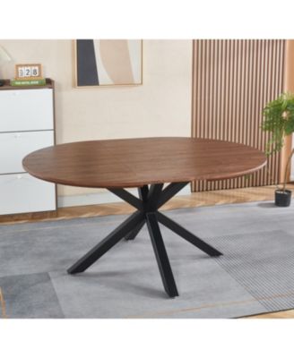 Stable MDF Top Table with Metal Legs