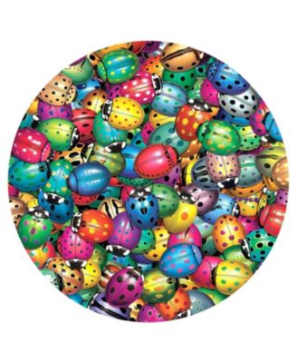 Beetles Round Mania 500 piece Jigsaw Puzzle for Adults