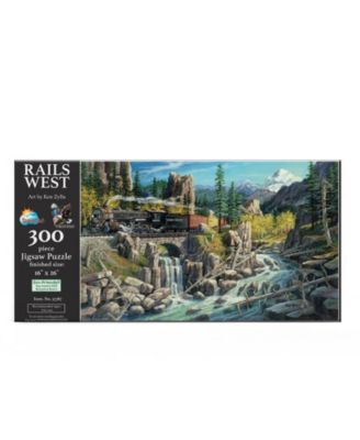 Rails West 300 piece Jigsaw Puzzle for Adults