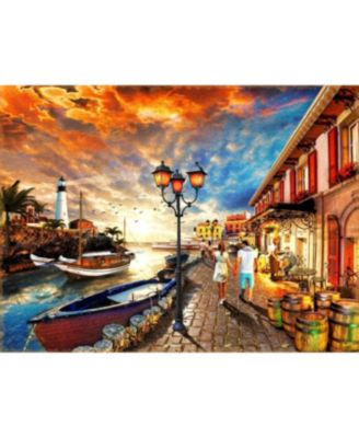 Harborside Stroll 1000 piece Jigsaw Puzzle for Adults