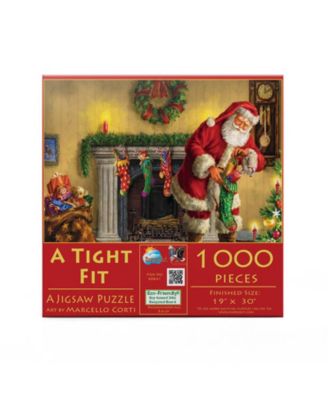 A Tight Fit 1000 piece Jigsaw Puzzle for Adults Christmas