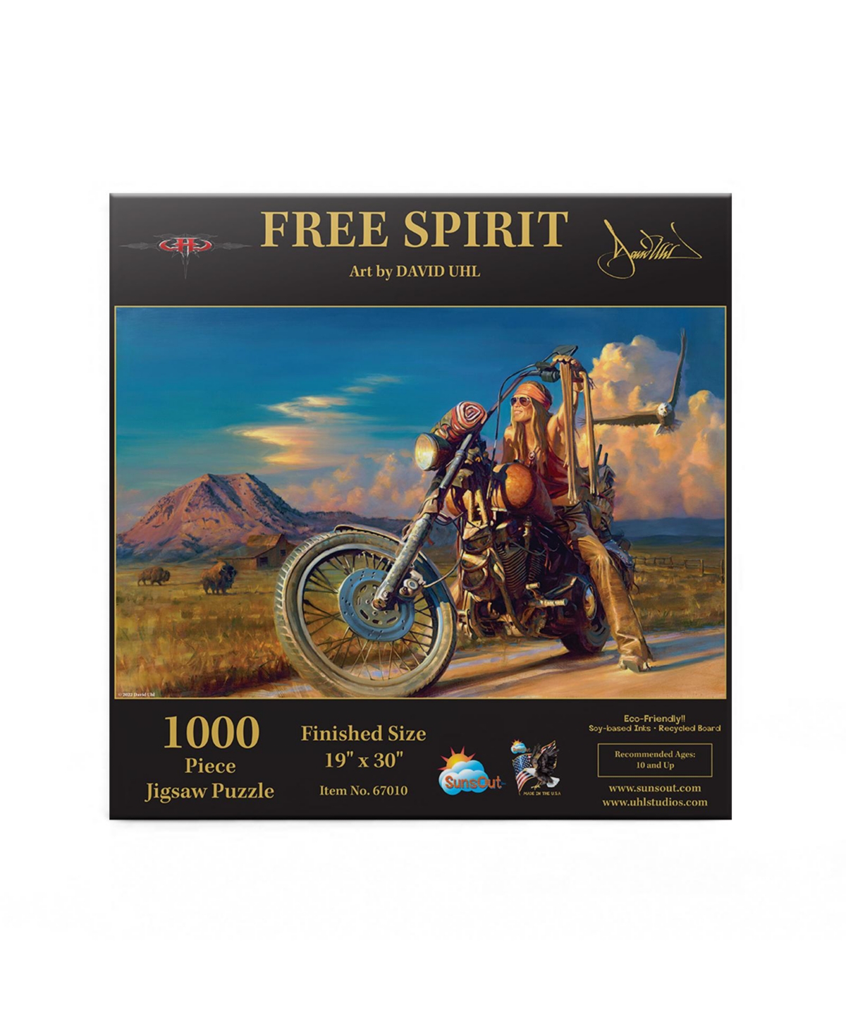 SunsOut Free Spirit 1000 piece Jigsaw Puzzle for Adults
