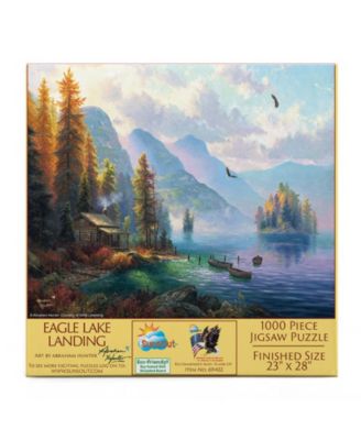 Eagle Lake Landing 1000 piece Jigsaw Puzzle for Adults