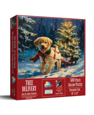 Tree Delivery 500 piece Jigsaw Puzzle for Adults Christmas
