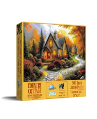 Country Cottage 500 piece Jigsaw Puzzle for Adults