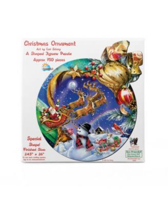Christmas Ornament 750 piece Jigsaw Puzzle for Adults Special Shape Christmas