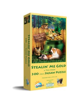 Stealin Me Gold 300 piece Jigsaw Puzzle for Adults St. Patricks Day