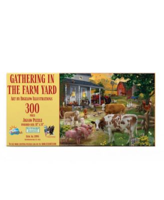 Gathering in the Farm Yard 300 piece Jigsaw Puzzle for Adults