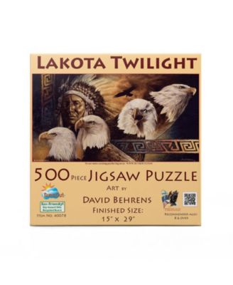 Lakota Twilight 500 piece Jigsaw Puzzle for Adults