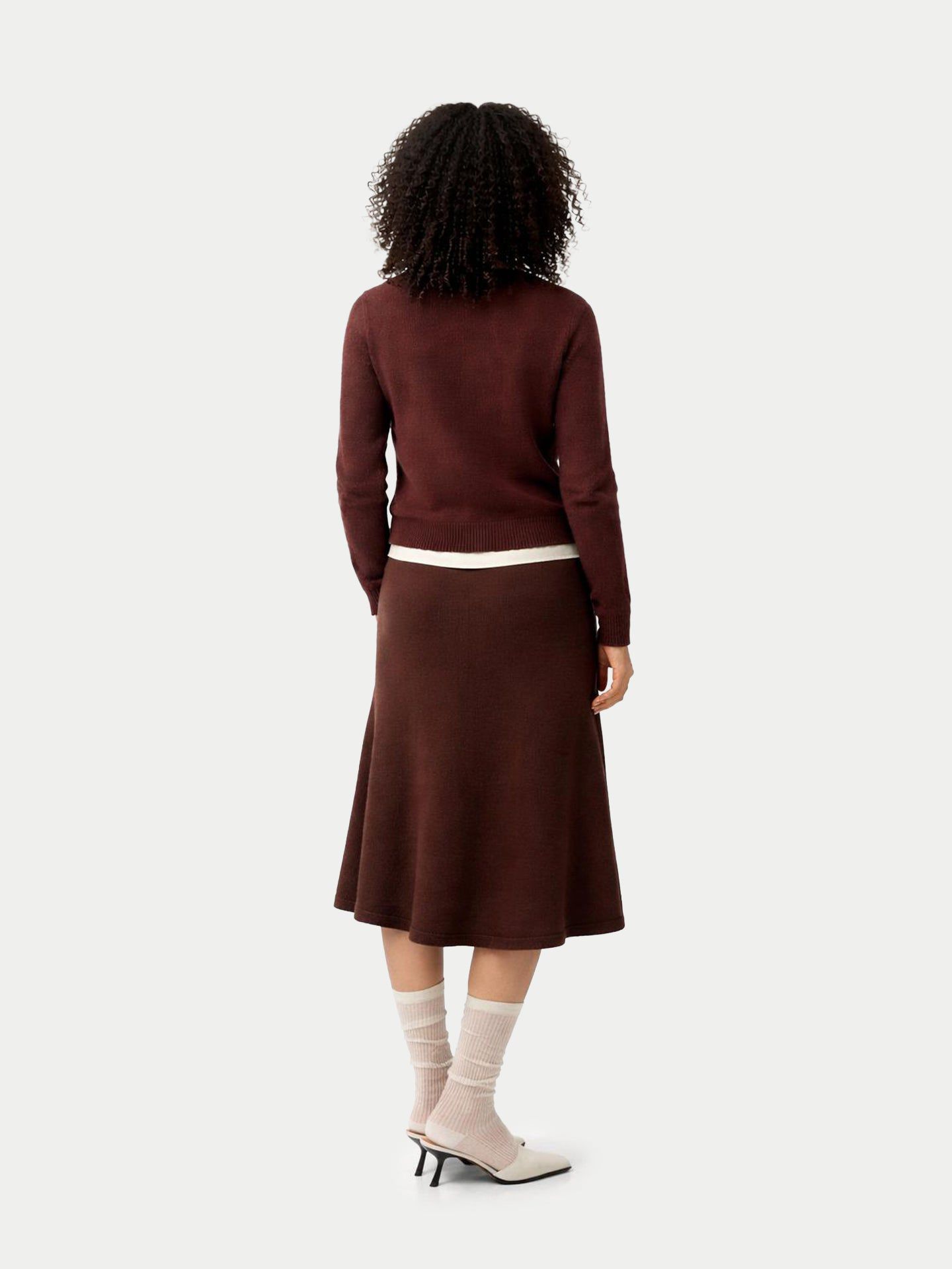 Женский свитер Gobi Cashmere Cropped Crewneck Cashmere — фото 3