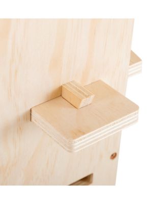 9 Adjustable Floor to Ceiling Cat Tree Multi Level Vertical Condo Climbing Frame