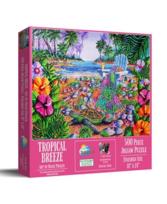 Tropical Breeze 500 piece Jigsaw Puzzle for Adults