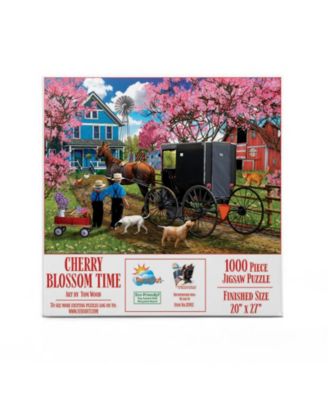Cherry Blossom Time 1000 piece Jigsaw Puzzle for Adults