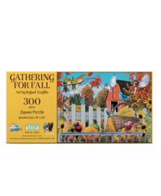 Gathering for Fall 300 piece Jigsaw Puzzle for Adults