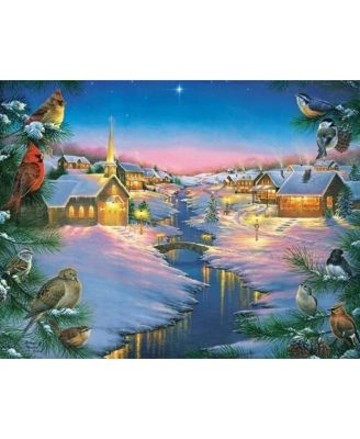 A Winter's Silent NIght 1000 piece Jigsaw Puzzle for Adults Large Pieces Christmas
