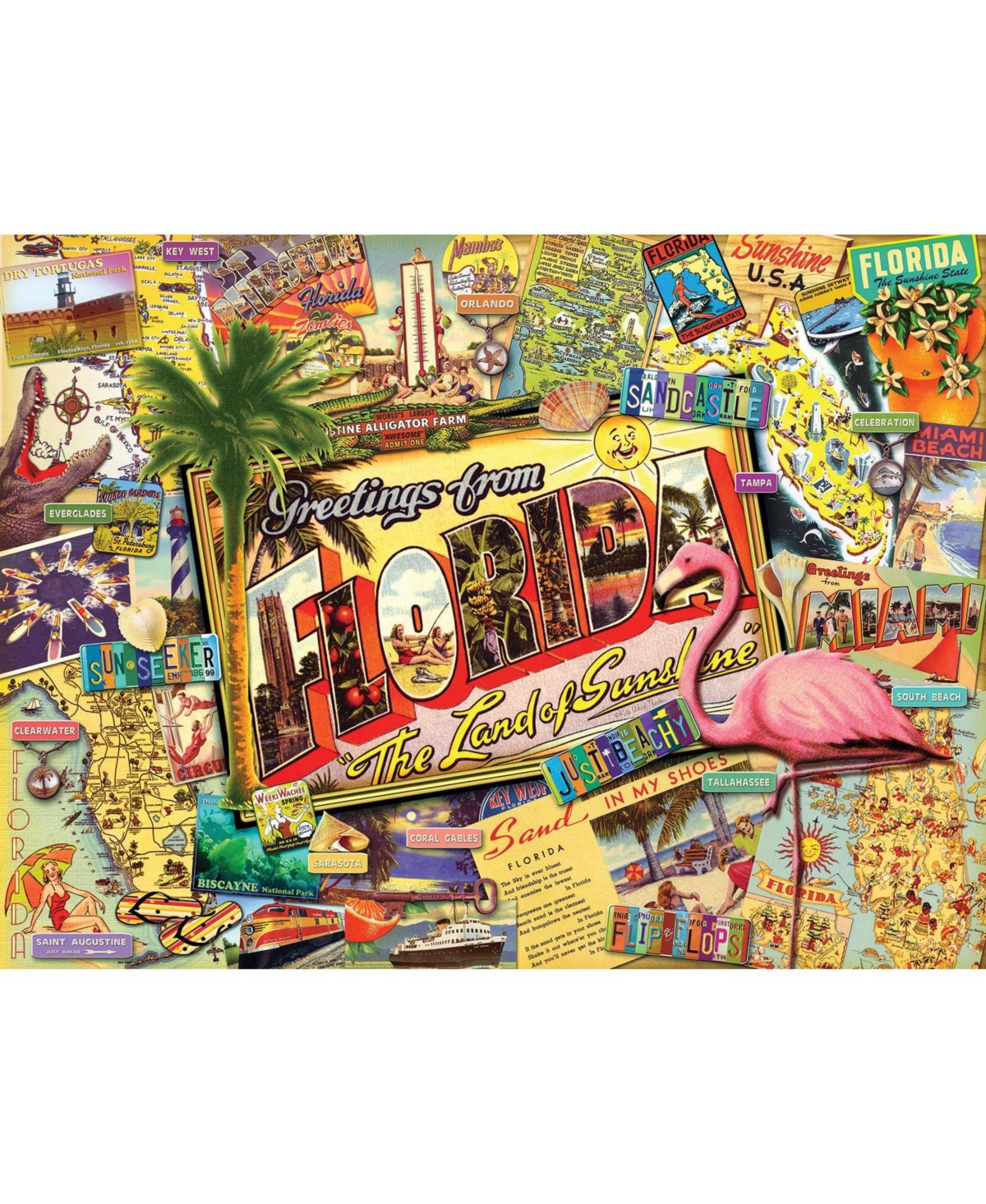 SunsOut Florida 1000 piece Jigsaw Puzzle for Adults