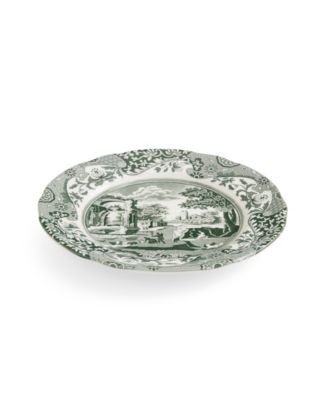 Heritage Green Italian Bread and Butter Plates, Set of 4