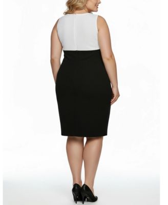 Plus Size Long Sleeve Ponte Cropped Jacket