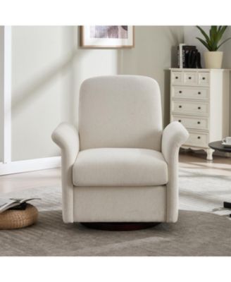 Swivel Barrel Accent Chair