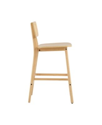 Bari Indoor Wood Barstool, Set of 2