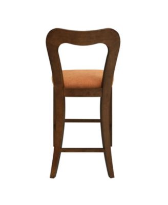  Counter Stool Without Arm(walnut+caramel) Set of 2