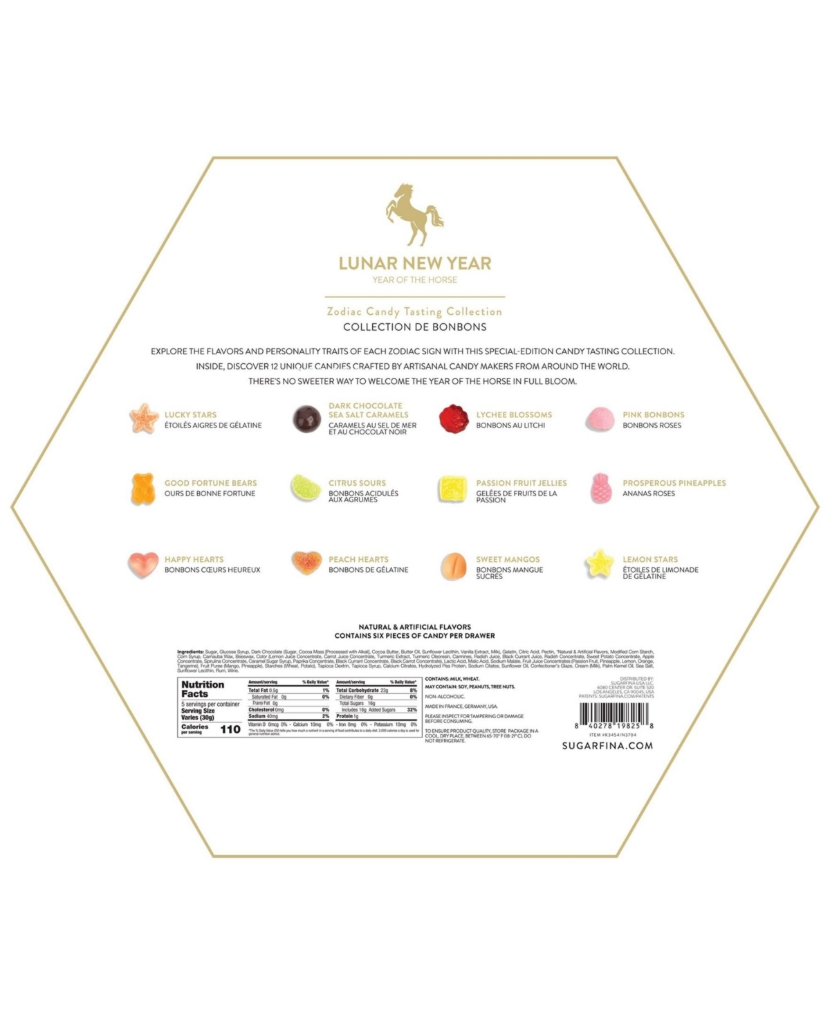 Sugarfina Lunar New Year Zodiac Candy Tasting Collection, 12-Pc.