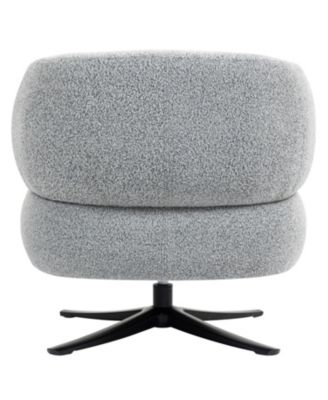 Cuddle Swivel Chair - Balcony, Study, Living Room - Grey