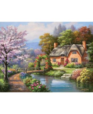 Spring Creek Cottage 300 piece Jigsaw Puzzle for Adults