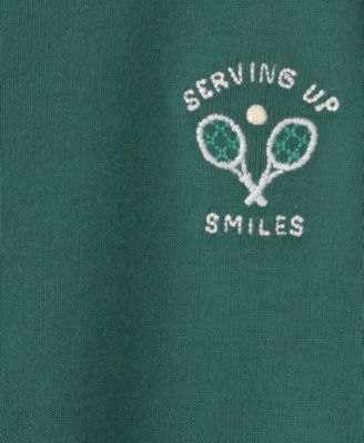 Baby Boys' Tennis Short-Sleeve Romper