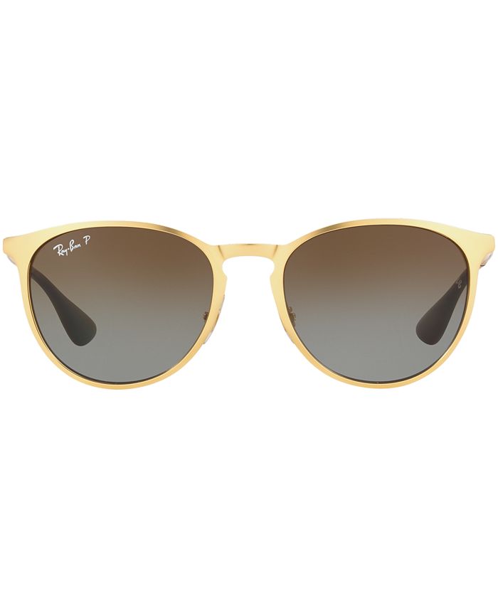 Ray-Ban Polarized Sunglasses , RB3539 ERIKA METAL - Macy's