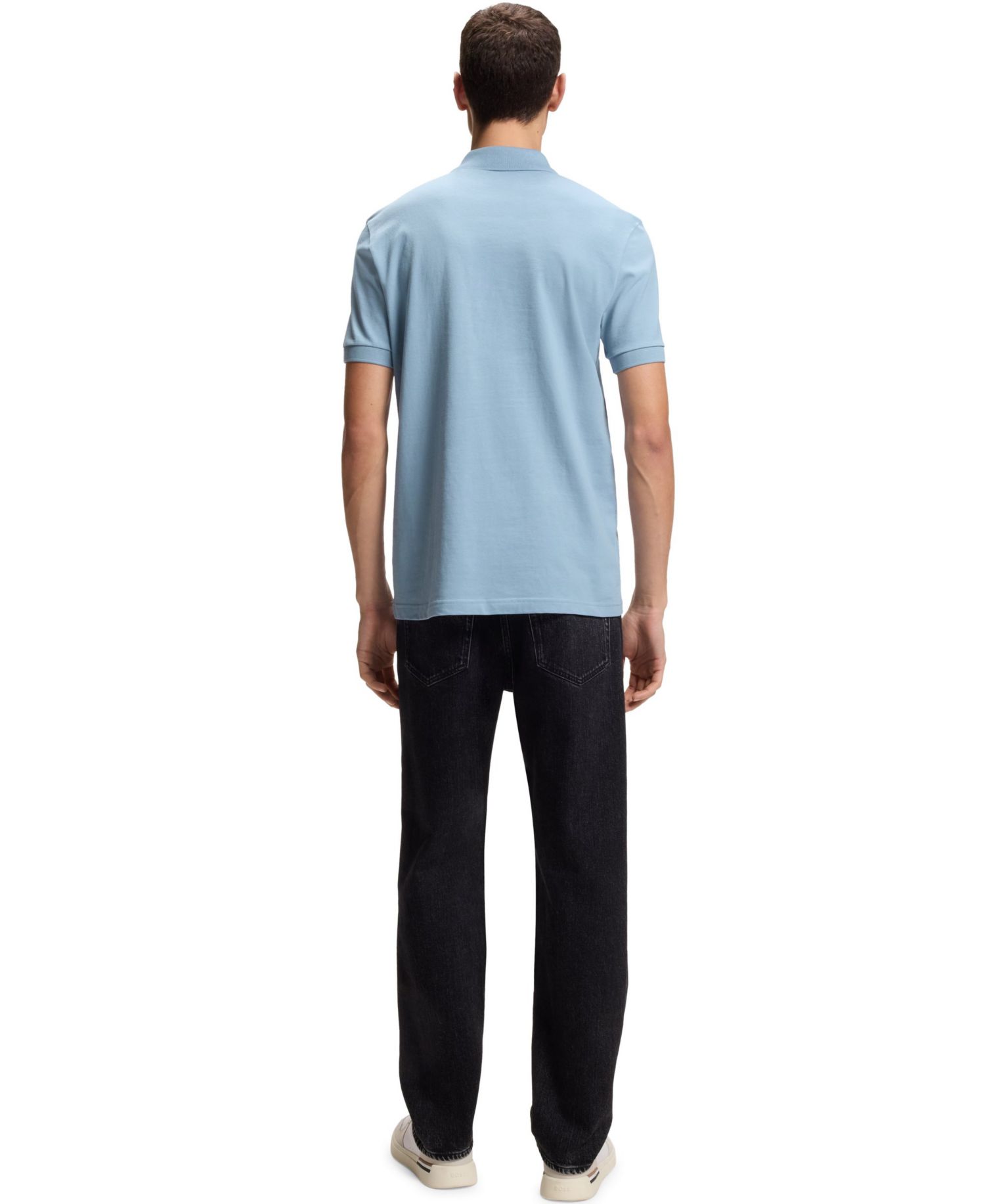 Men's Stretch-Cotton Slim-Fit Polo Shirt