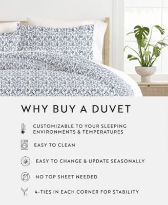 Tranquil Sleep Patterned Duvet Cover Set, Twin/Twin XL