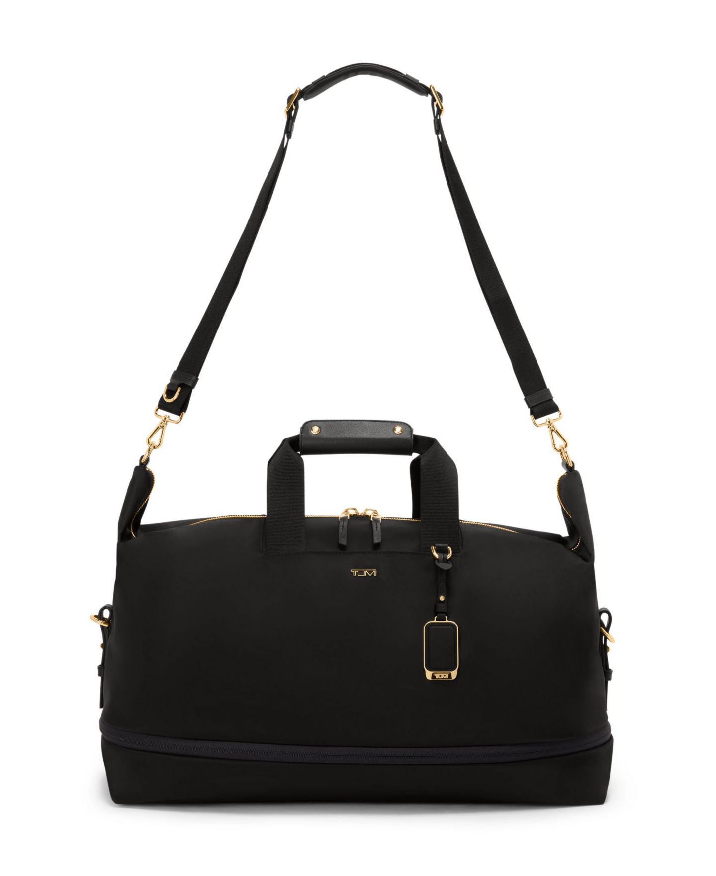 Сумка TUMI Voyageur Rhys Expandable Duffel, цвет: Чёрный / Золотой — фото 6
