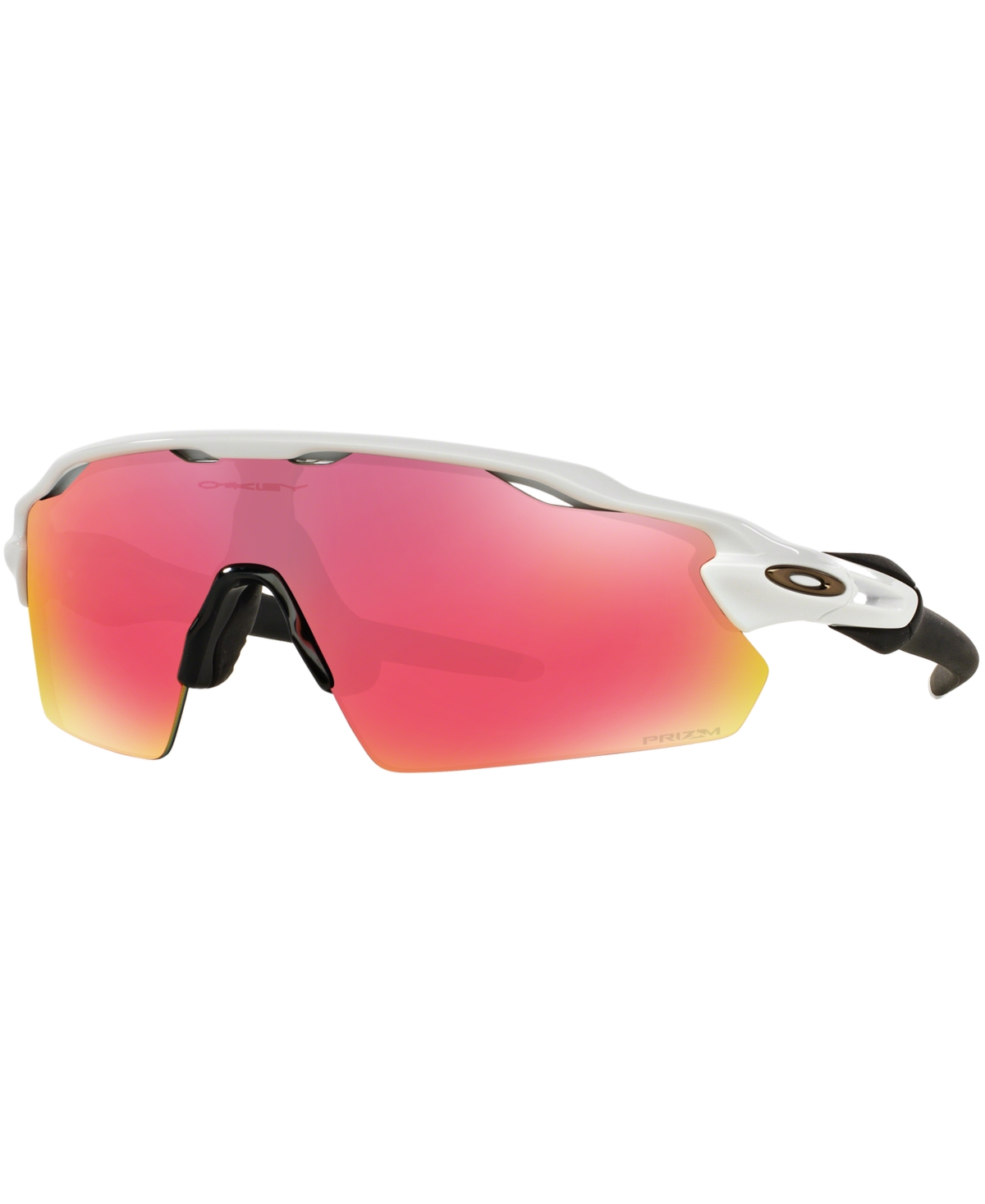 Shop Oakley Radar Ev Pitch Prizm Field Sunglasses, Oo9211 In White Shiny,grey