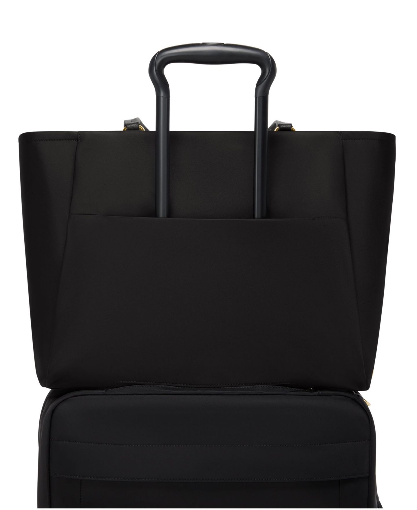 Сумка TUMI Voyageur Valetta Large Tote, цвет: Чёрный / Золотой — фото 3