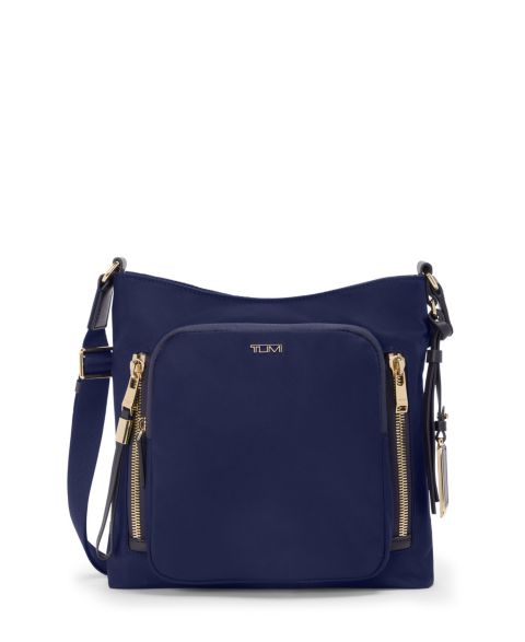 Женская сумка TUMI Voyageur Tyler Crossbody, цвет: Индиго / Золотой