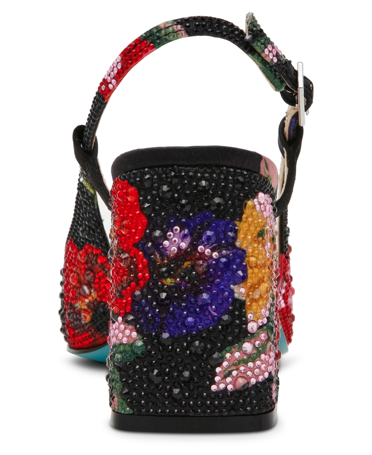 Betsey Johnson Women's Elias Rhinestone Slingback Pumps