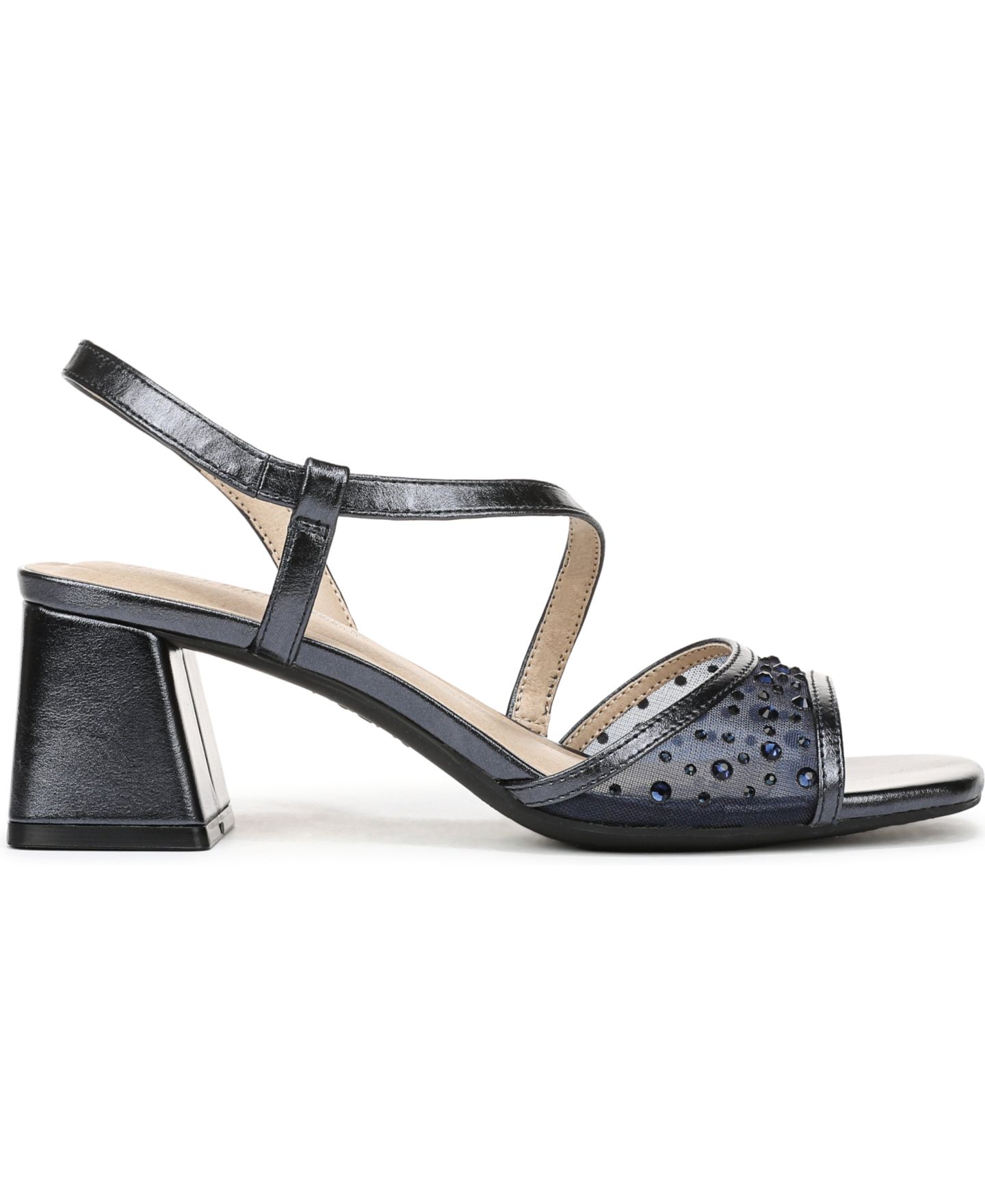 Женские сандалии LifeStride Cheyenne Slingback, цвет: Тёмно-синий сетчатый / Искусственная кожа — фото 2