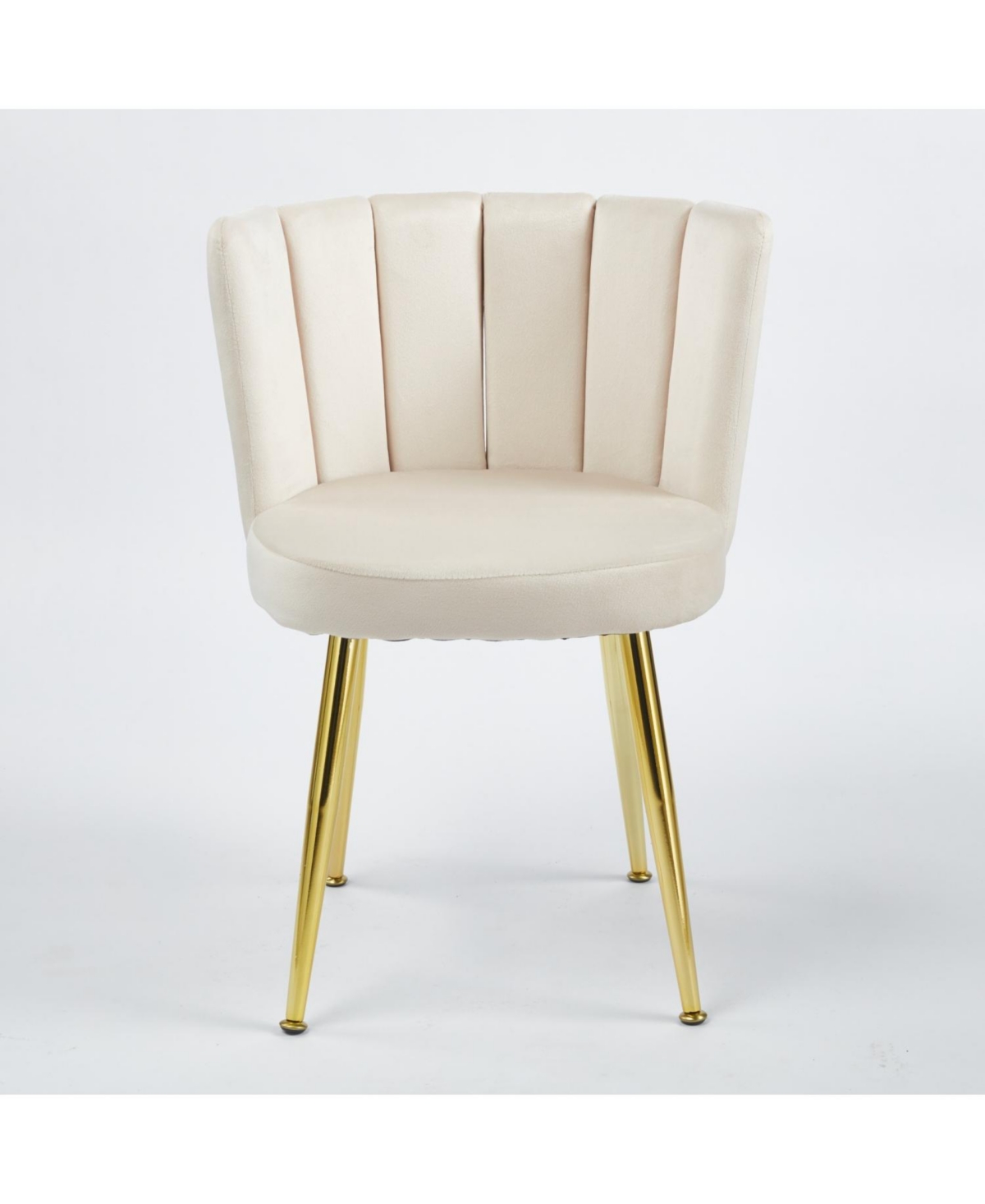 Streamdale Furniture Mid-Century Dining Set with Glass Table Top (5 Pieces