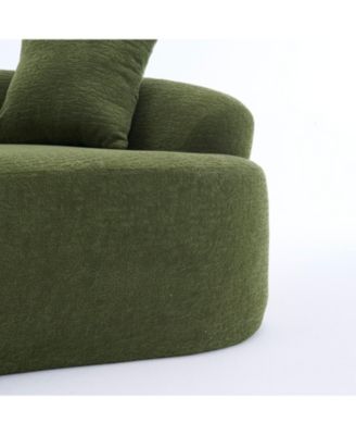 LY-025 Forest Green Loveseat Sofa