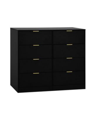 8 Drawer Dresser - Modern Wood Chest for Bedroom, Closet, Living Room