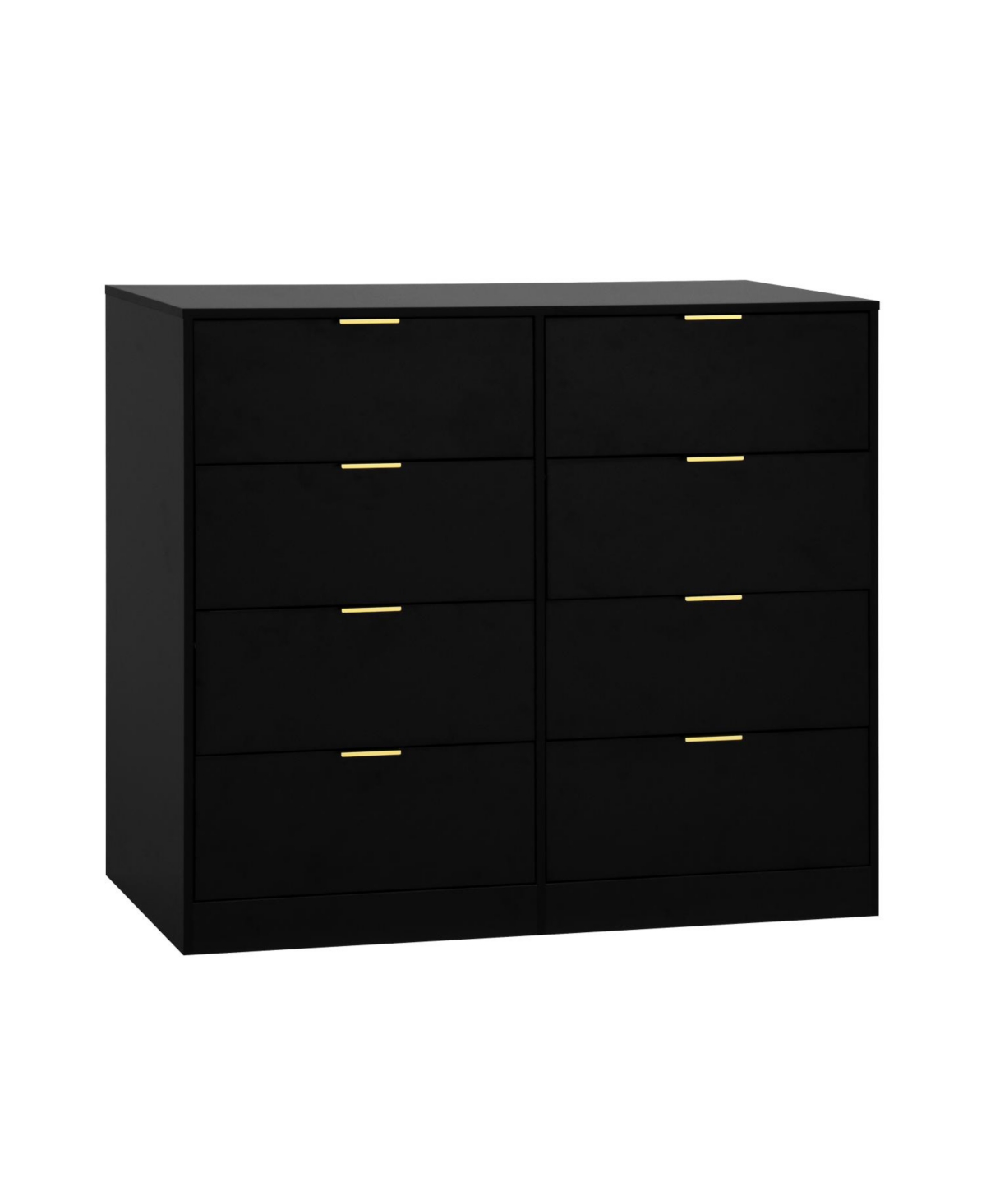 Streamdale Furniture 8 Drawer Dresser - Modern Wood Chest for Bedroom, Closet, Living Room