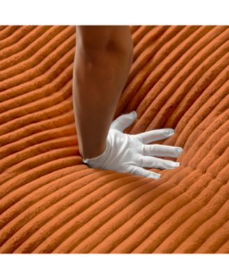 Streamdale 87" Oversized Sectional Sofa Bed with Double Chaise - Orange