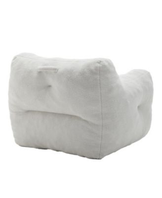 Bean Bag Sofa Chair with Armrests, High-Density Foam, Comfy for Living Room/Bedroom